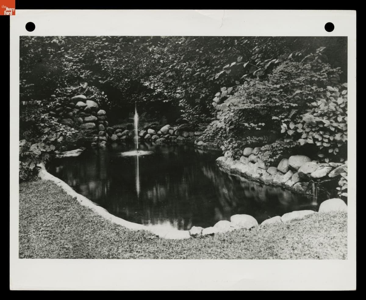Rock Garden at Fair Lane Estate, Dearborn, Michigan