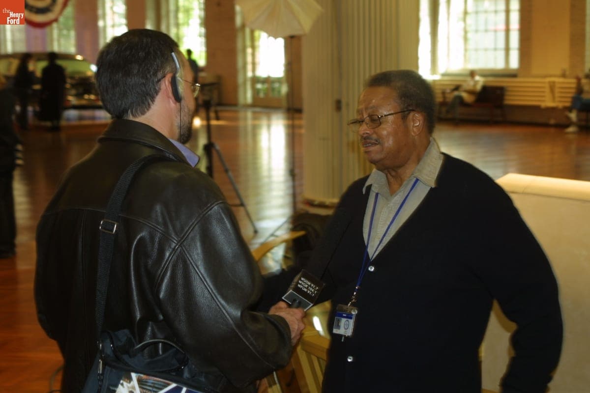 Rosa Parks Bus in Henry Ford Museum, Special Exhibit Marking Rosa Parks' Death, October 2005