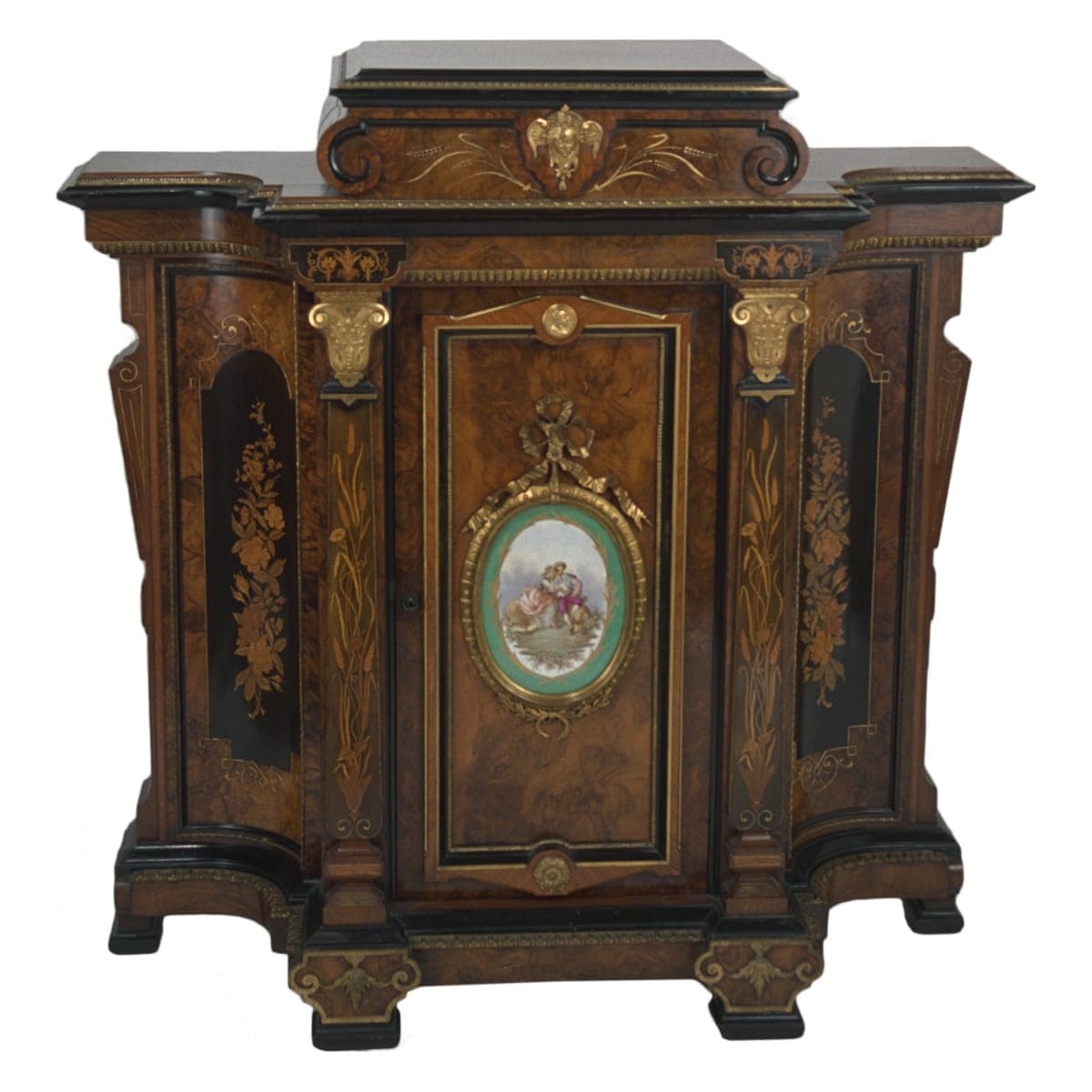 Parlor Cabinet, Attributed to Alexander Roux, 1860-1875