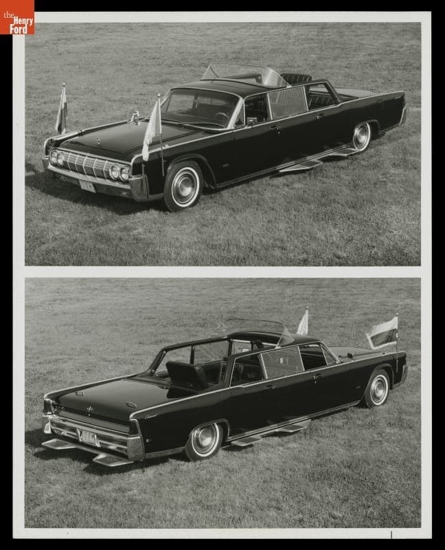 1964 Lincoln Continental Limousine Customized for Use by Pope Paul VI in Bogota, Colombia, 1968