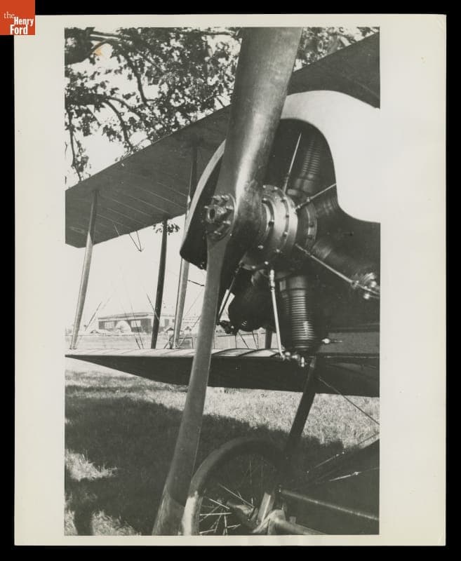 Katherine Stinson's Laird Biplane at the Tri-State Fair, October 1916