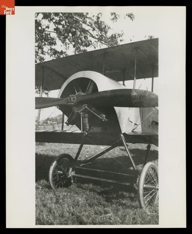 Katherine Stinson's Laird Biplane at the Tri-State Fair, October 1916