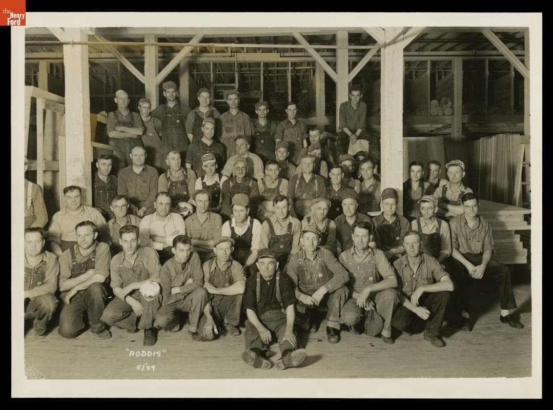 Employees of Roddis Door Department, 1939