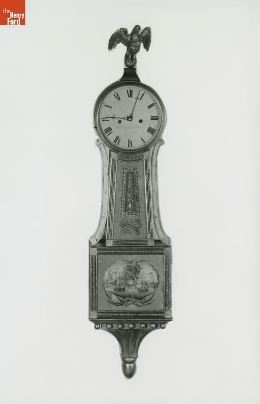 Banjo Wall Clock, 1813-1818
