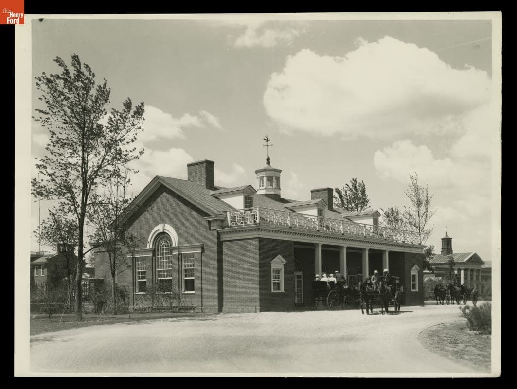 The Village Gatehouse, Entrance to Greenfield Village, July 31, 1934