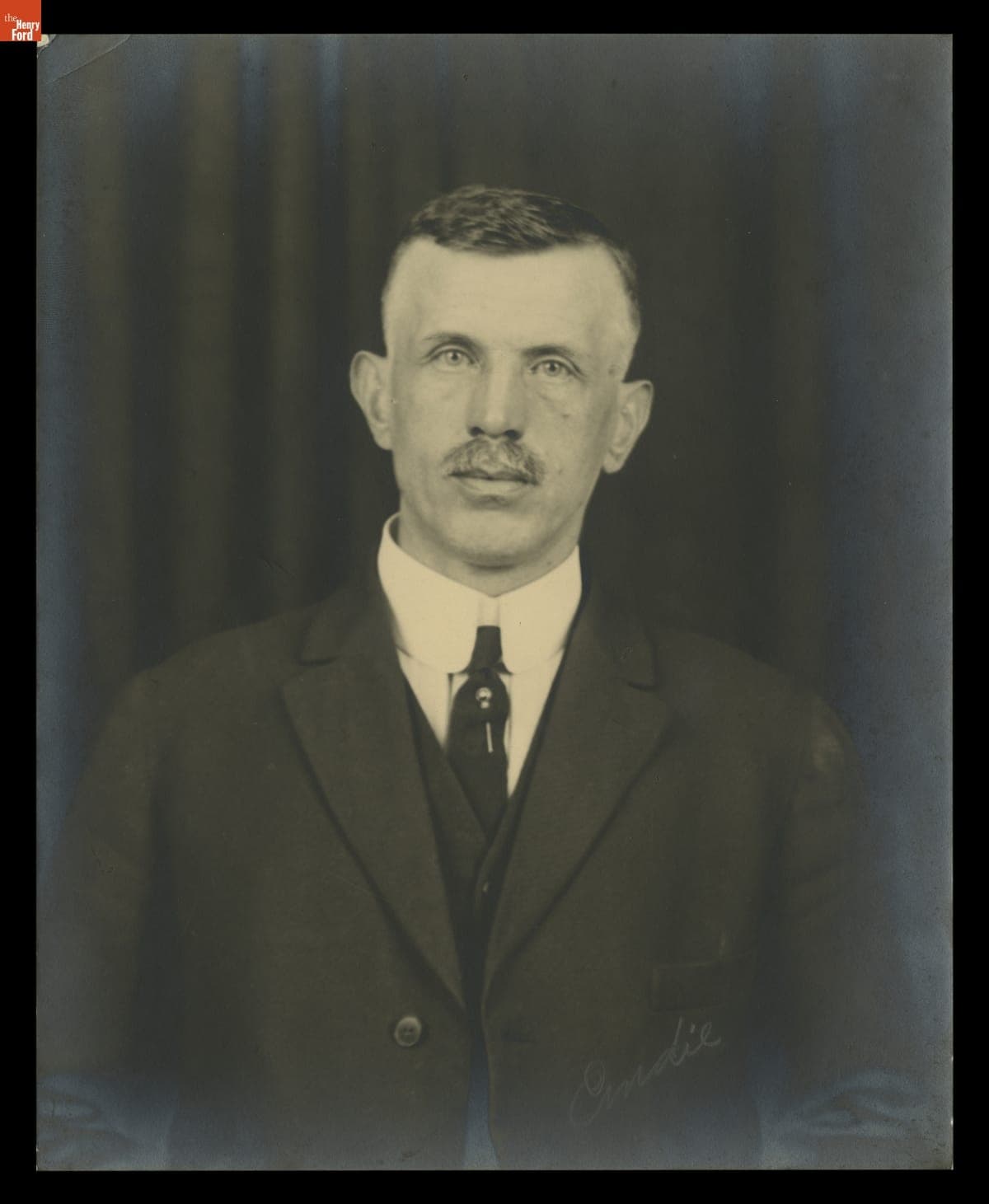 Ford Motor Company Engineer Carl Emde, circa 1910