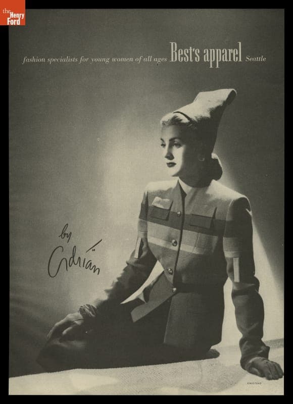 Advertisement for Best's Apparel, "Fashion Specialists for Young Women of All Ages/Best's Apparel/Seattle," 1945