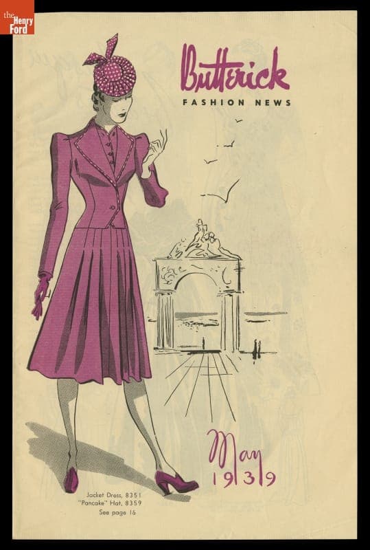 Butterick Fashion News for May 1939
