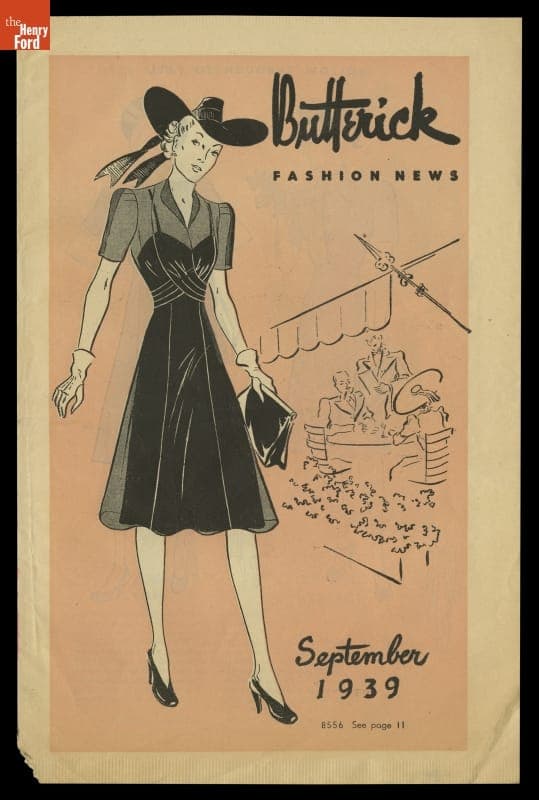 Butterick Fashion News for September 1939