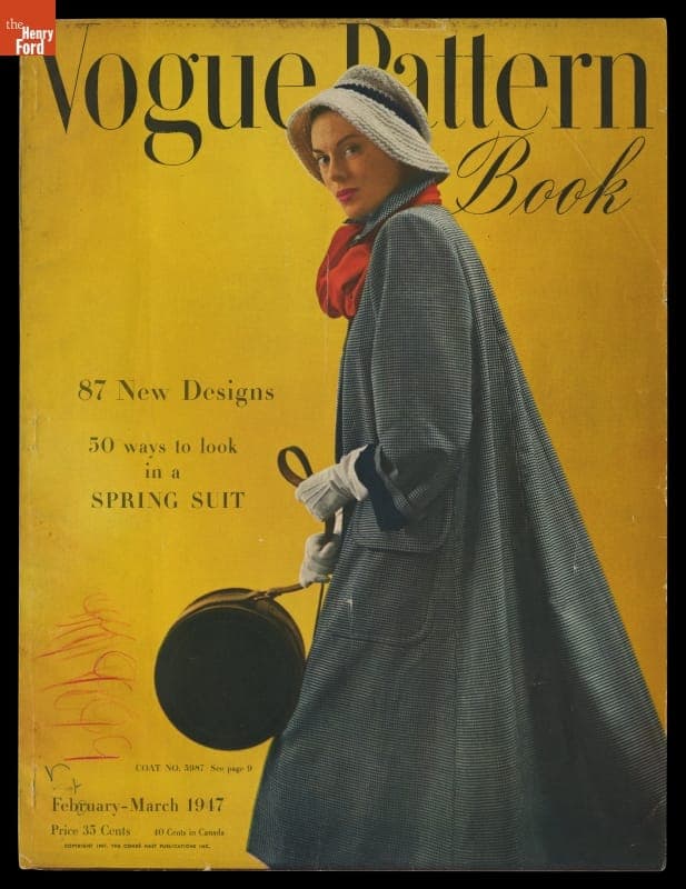 Vogue Pattern Book for February-March 1947