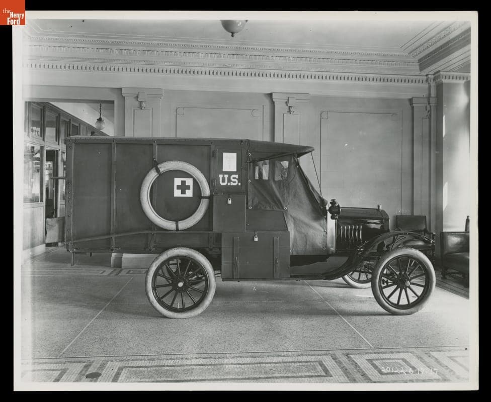 Ford Model T Ambulance Manufactured during World War I, 1917