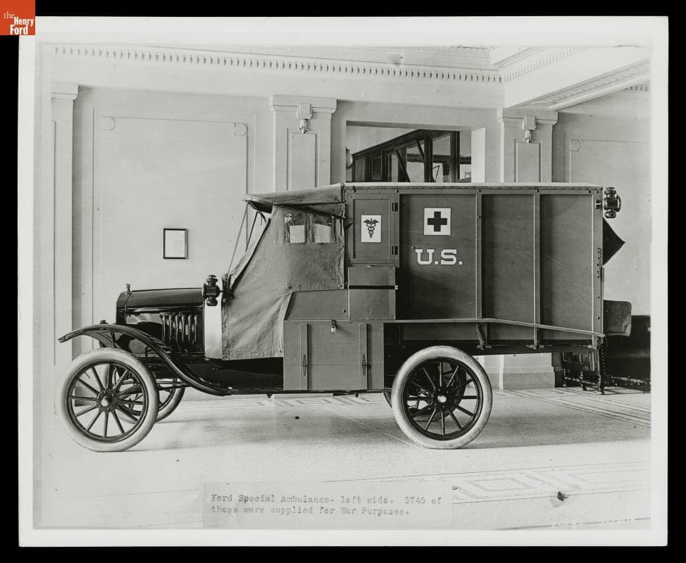 Ford Model T Ambulance Manufactured during World War I, 1917