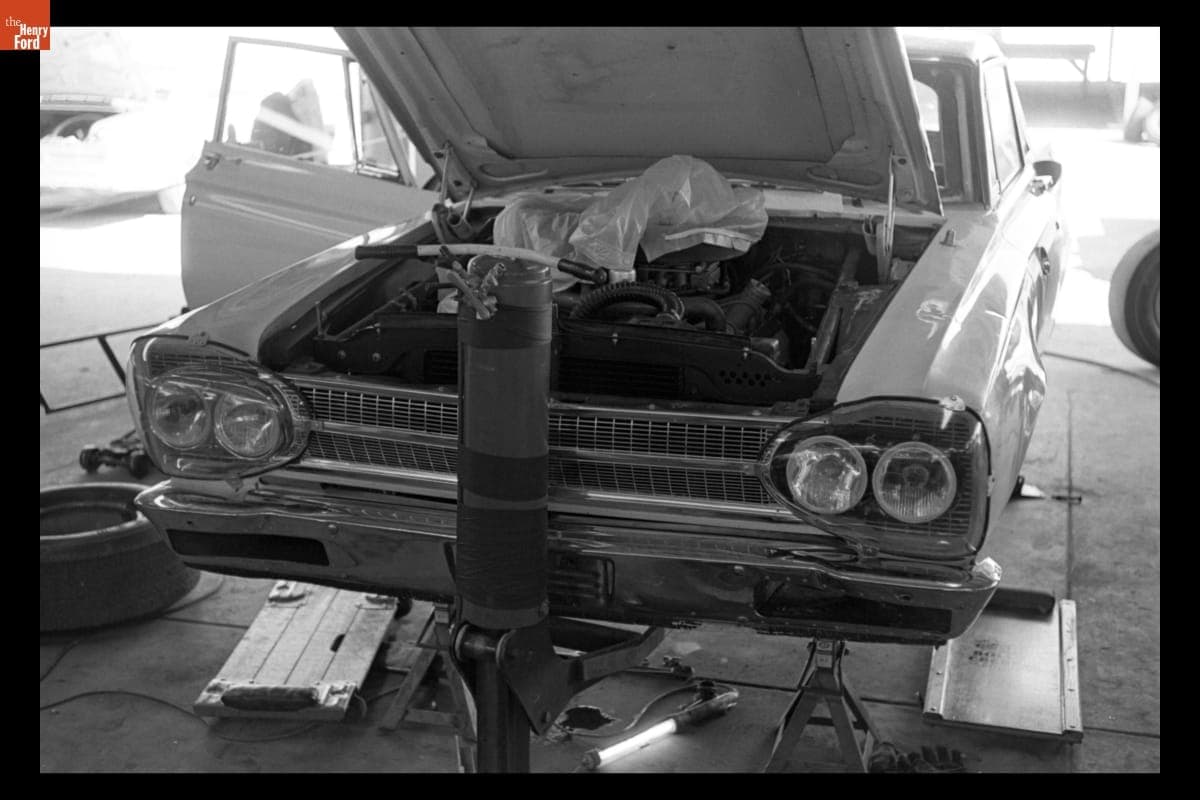 Plymouth Belvedere Driven by Scott Harvey and Peter Hutchinson at the Daytona Continental 2000 km Race, February 1965