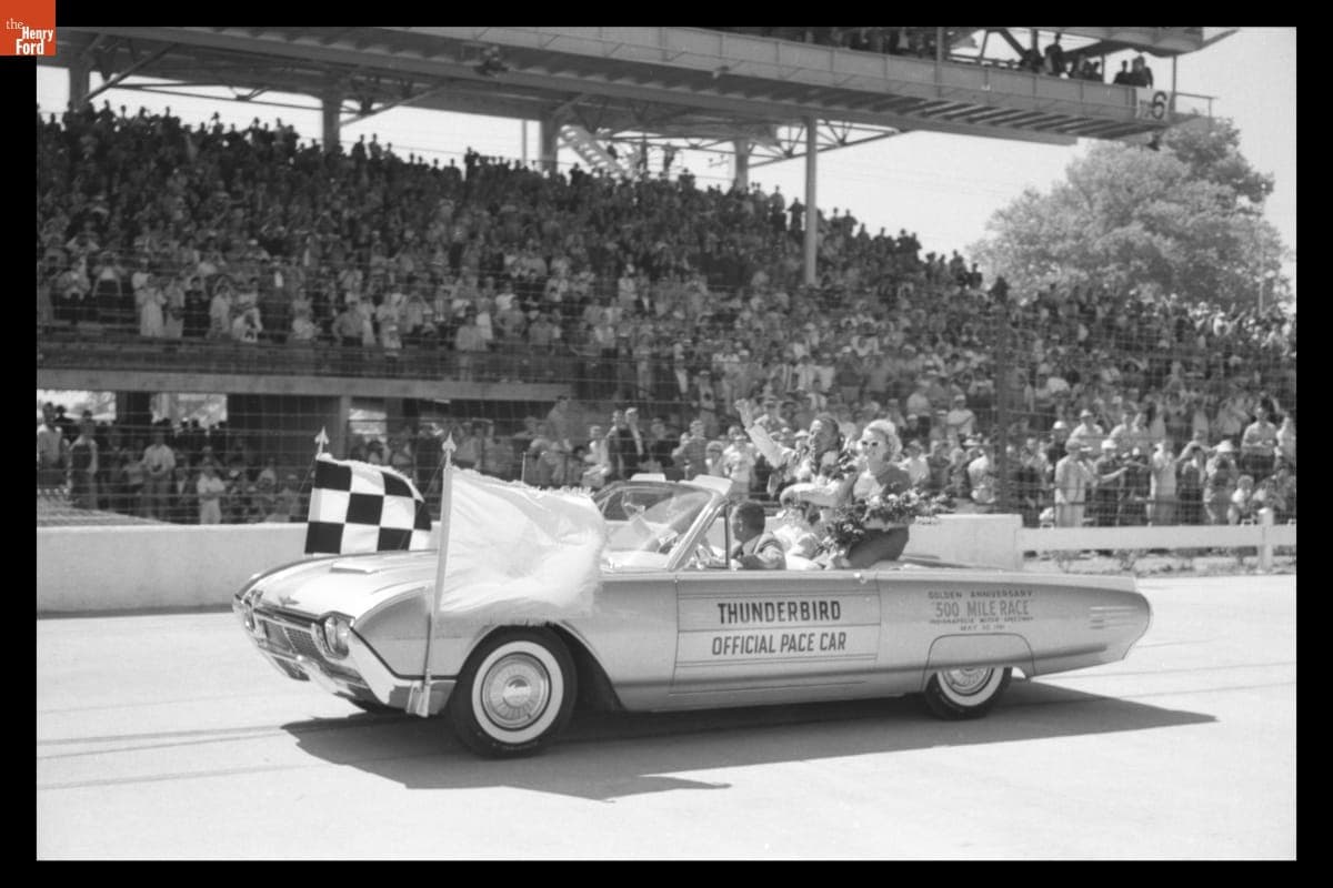 Ford Thunderbird, Official Pace Car at Indianapolis 500, May 30, 1961
