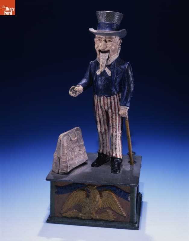 "Uncle Sam" Mechanical Bank, 1886-1900