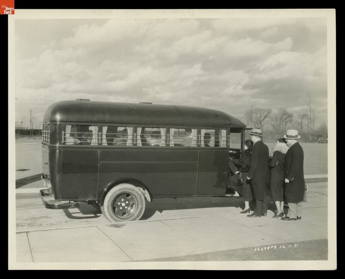 Ford Model AA Bus, December 1931