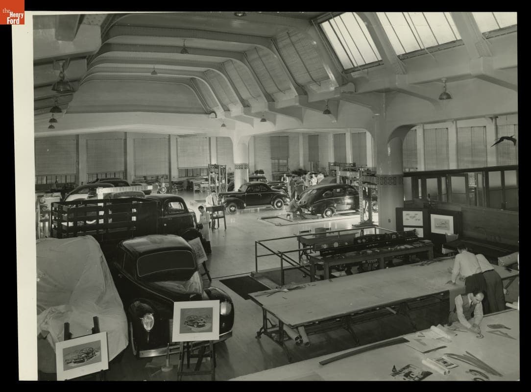 Ford Motor Company Design Department, March 1939
