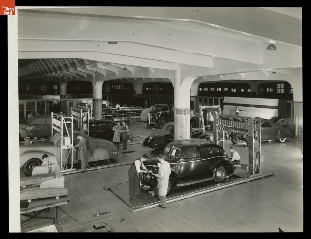 Ford Motor Company Design Department, March 1939