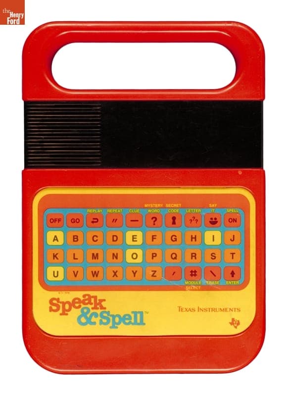 Texas Instruments Speak & Spell, 1978-1985