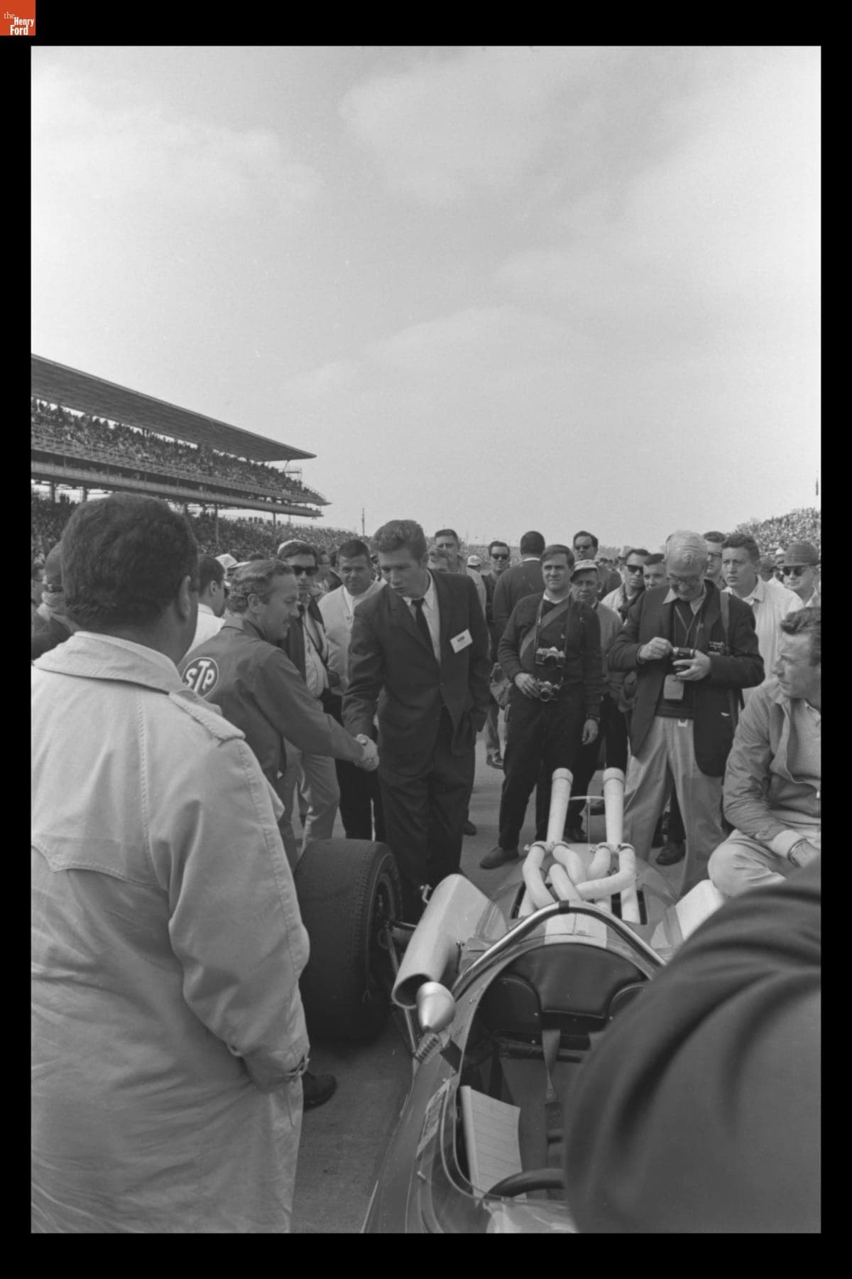 Lotus-Ford Race Car Driven by Jim Clark at Indianapolis 500, May 1966