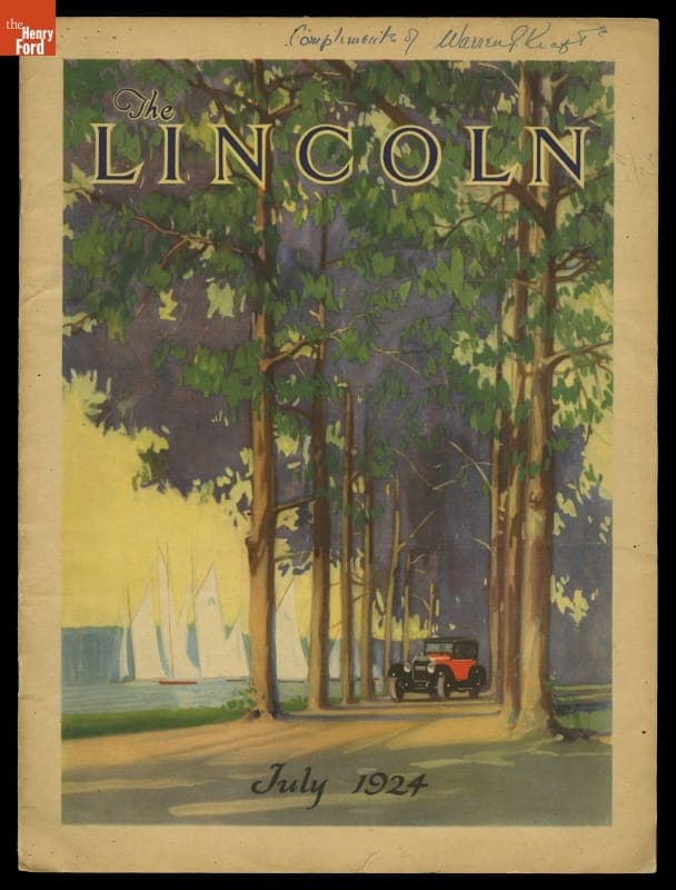 "The Lincoln," July 1924