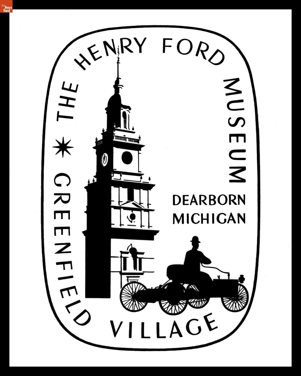 Greenfield Village and Henry Ford Museum Emblem, 1971