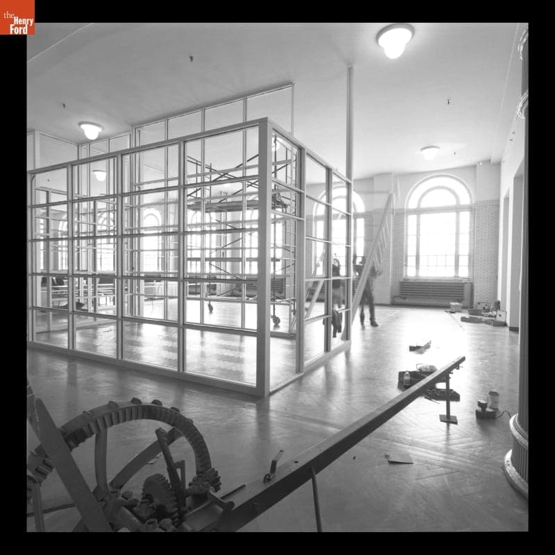 Construction, Henry Ford Academy Teacher Offices, February 1997