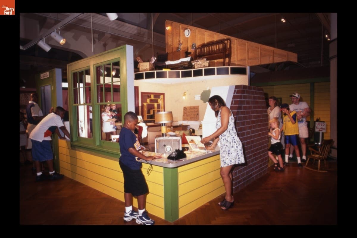 "Fully Furnished" Exhibit in Henry Ford Museum, 1998