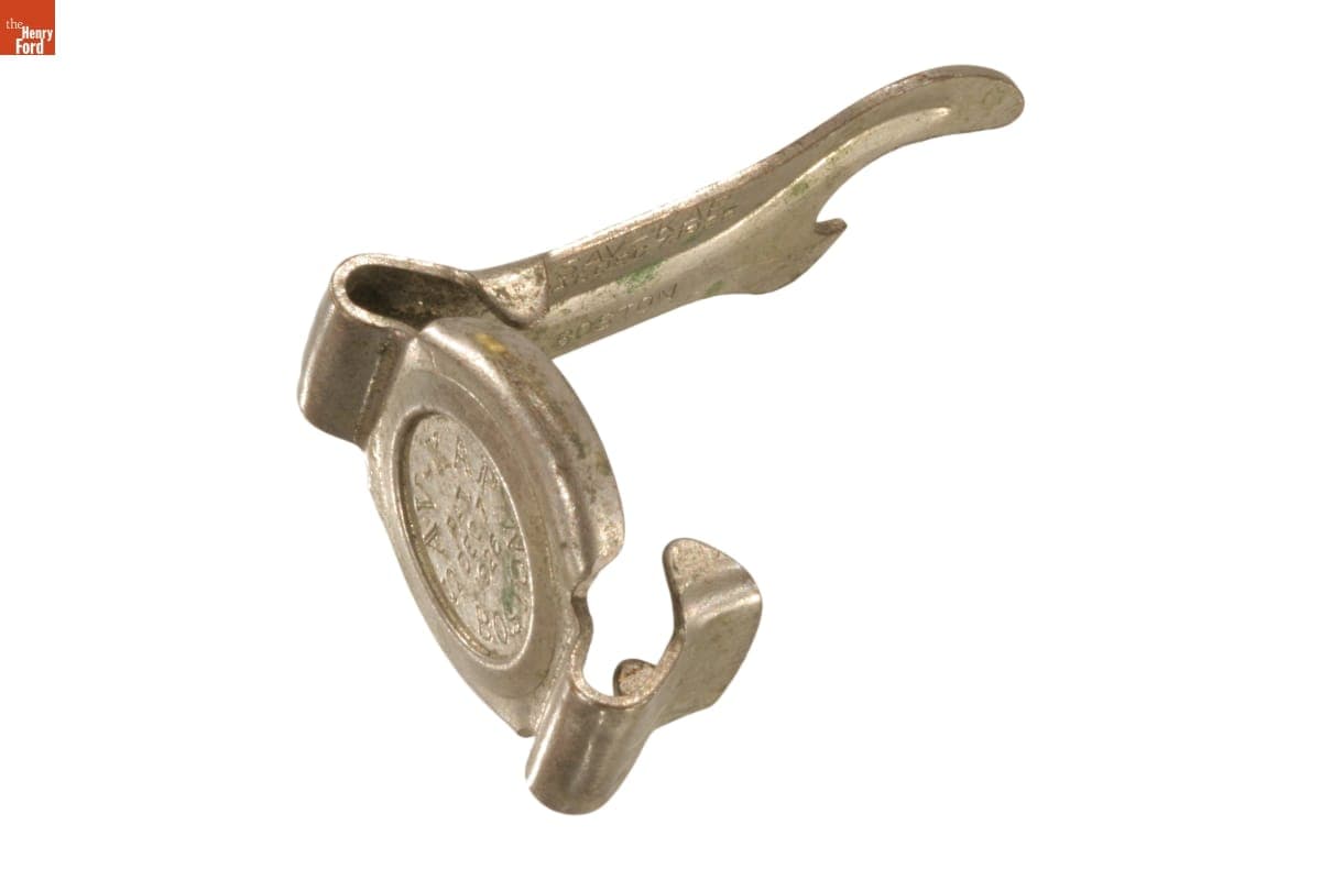 "Sav-Kap" Can Opener and Replacement Cap, 1928-1940