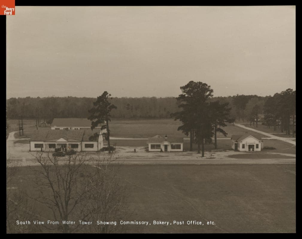 Commissary, Bakery, and Post Office, Richmond Hill, Georgia, circa 1947