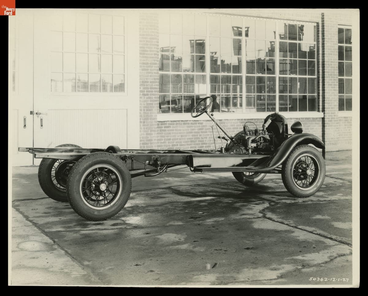 1928 Ford Model AA Truck Chassis, December 1927