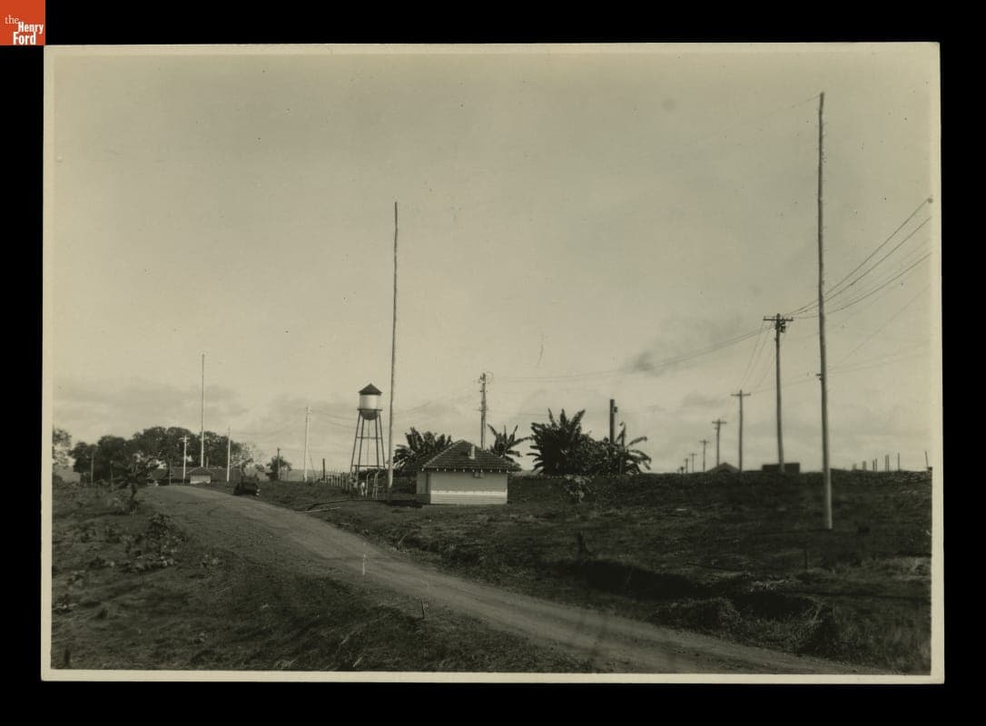 Radio Power House and Receiving Antenna, Fordlandia, Brazil
