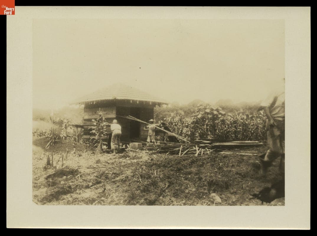 Construction of Radio Transmitter House, Fordlandia, Brazil, March 1929