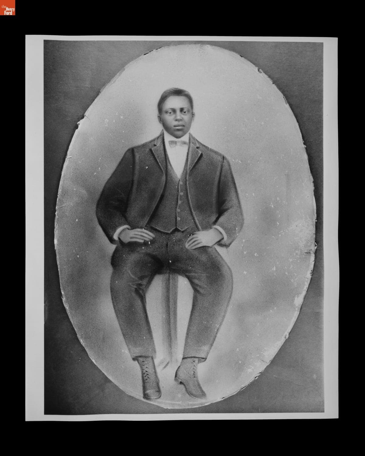 Portrait of Amos Mattox, circa 1910