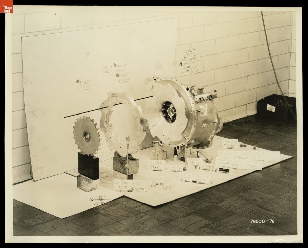 Pratt & Whitney Aircraft Engine Components, August 1943