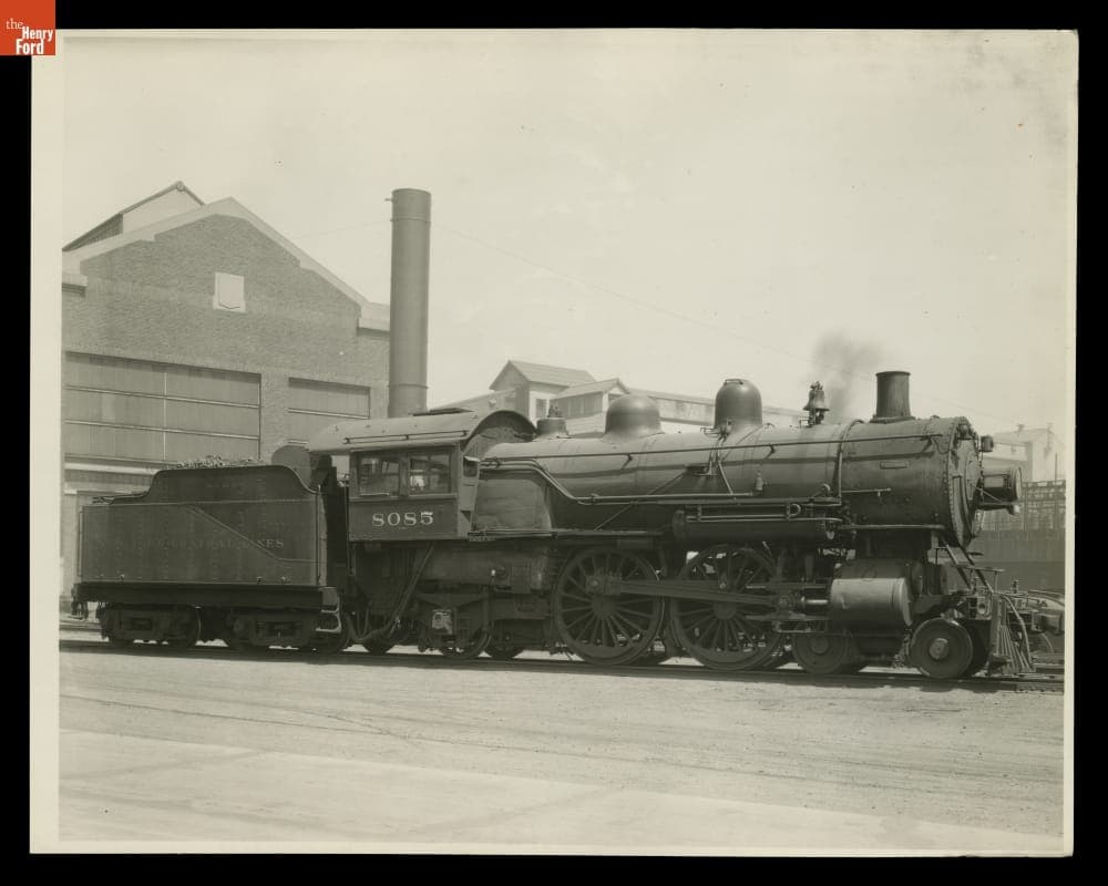 1902 American Locomotive Company Steam Locomotive as New York Central Lines No. 8085, November 1932