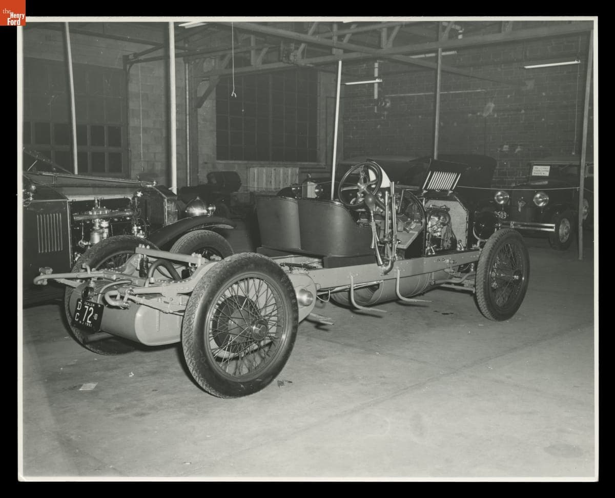 1914 Simplex Automobile, Photographed May 12, 1951