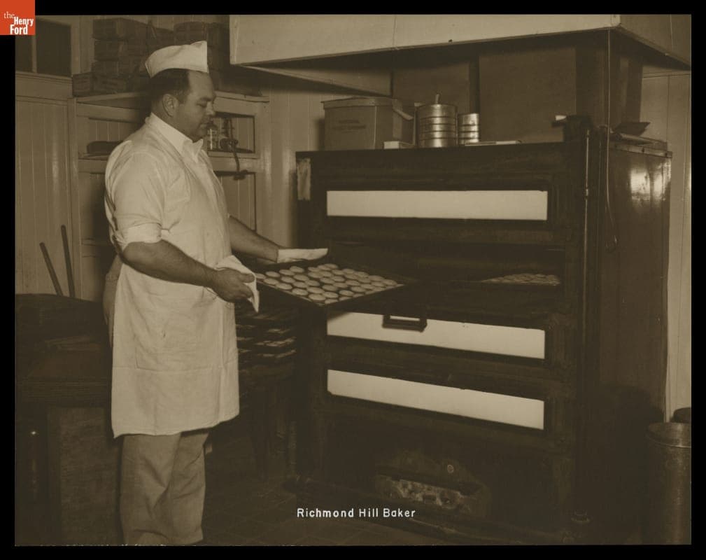 Interior of Bakery, Richmond Hill, Georgia, circa 1947