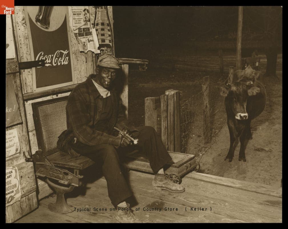 J.D. Carpenter's Country Store near Richmond Hill, Georgia, circa 1947