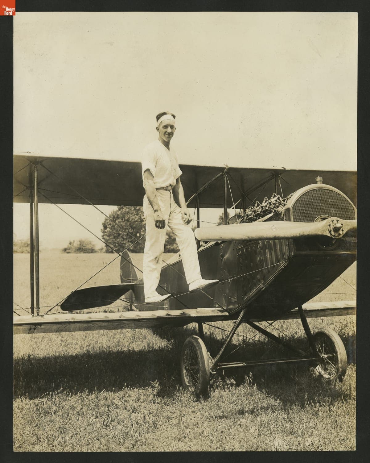 Aerial Stunt Performer "Jersey" Ringel, circa 1921