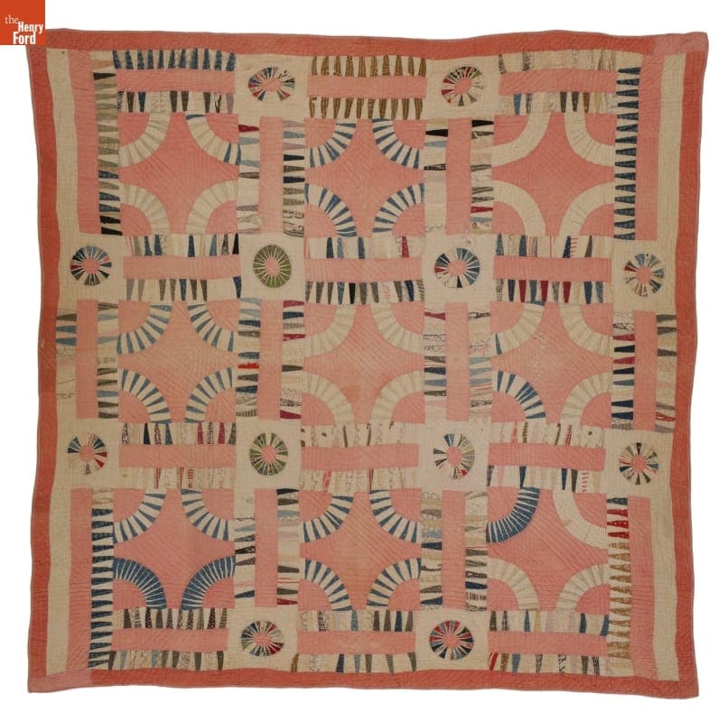 New York Beauty Quilt by Sarah Carpenter Simmons, 1890-1910