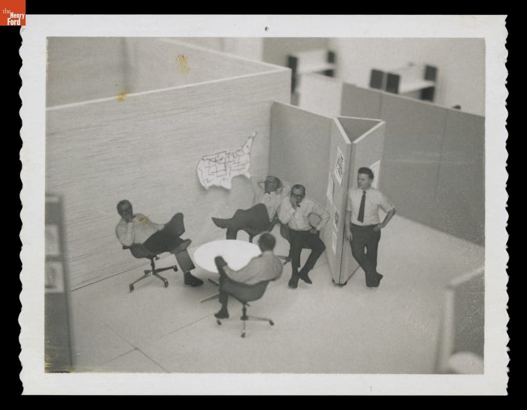 Model of Herman Miller Specification Planning Environmental Control (SPEC) Project, circa 1966