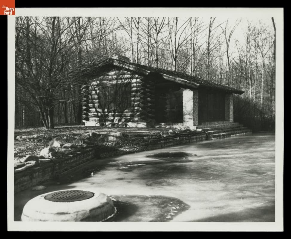 Skating House at Fair Lane Estate, Dearborn, Michigan, January 1949