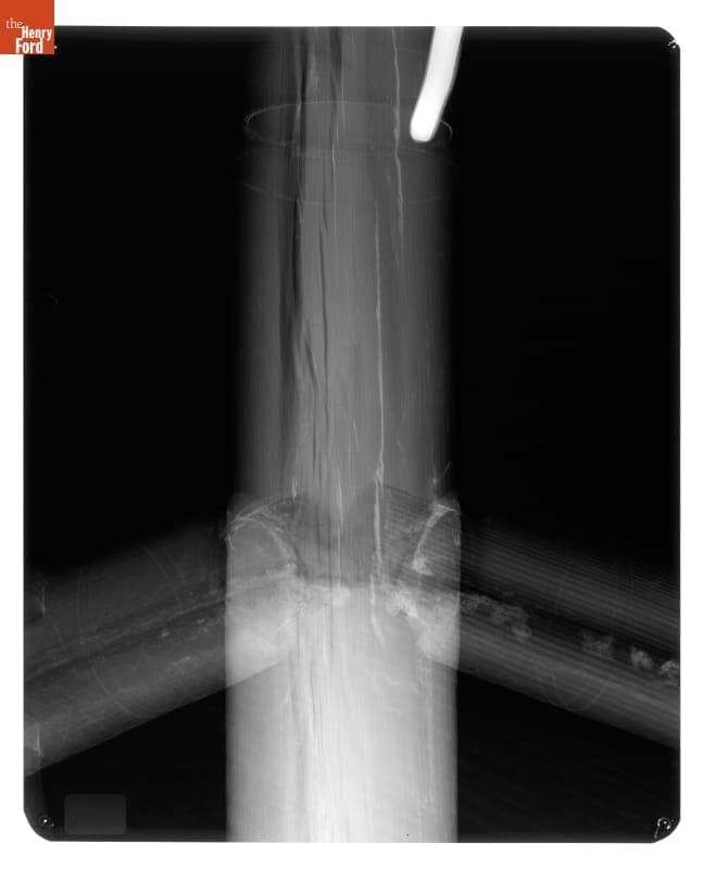 X-Ray of "Brewster" Chair, Imaged 1977