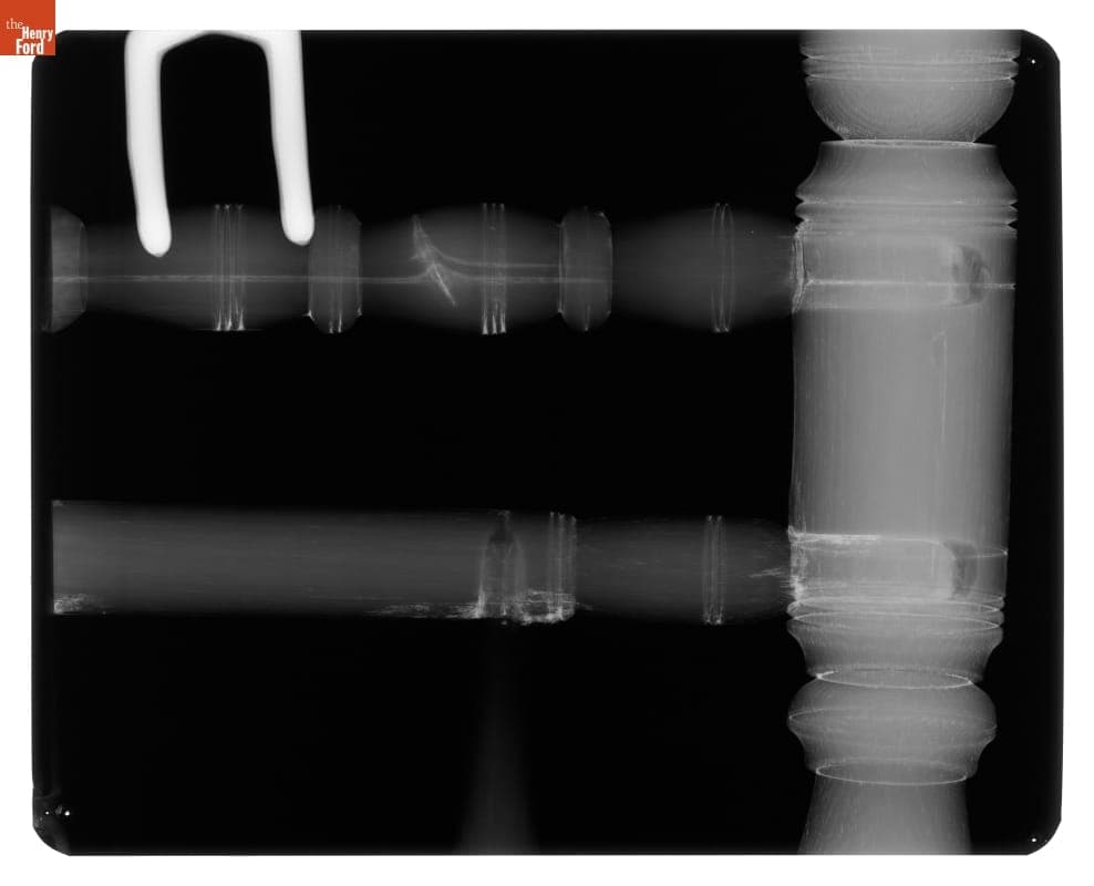 X-Ray of "Brewster" Chair, Imaged 1977