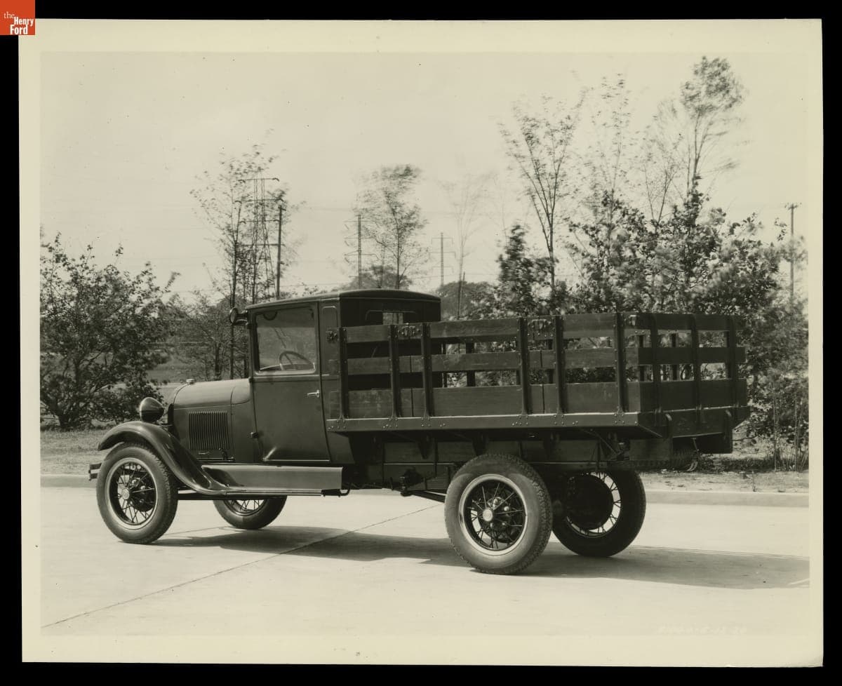 Ford Model AA Stake Truck, June 1928