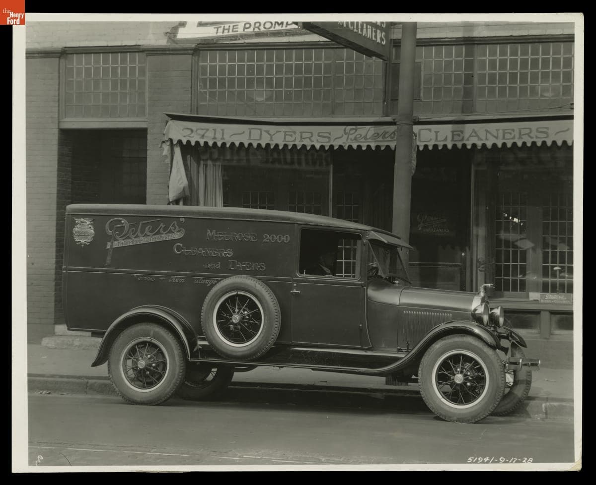 Ford Model AA Panel Delivery Truck, September 1928