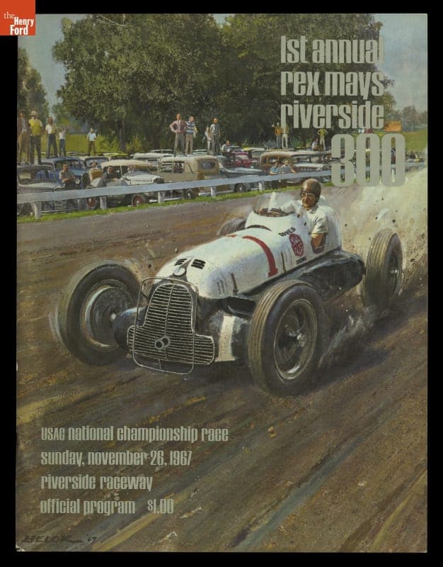 Program, 1st Annual Rex Mays Riverside 300, November 26, 1967