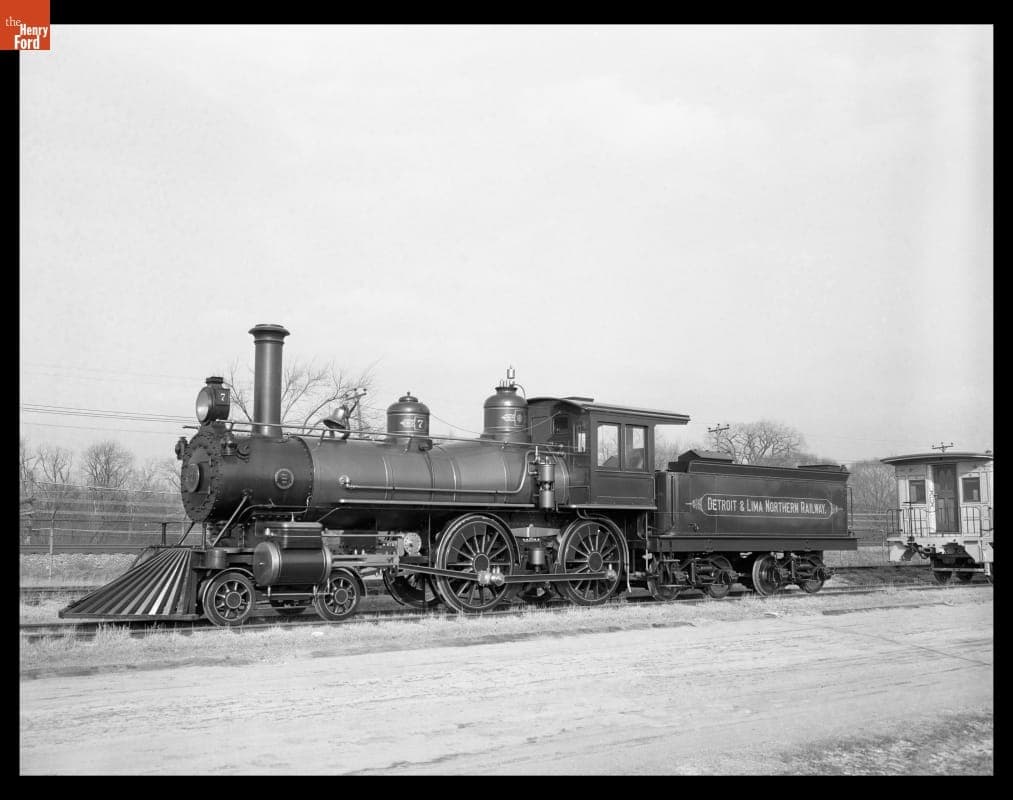 1897 Baldwin Locomotive Works Steam Locomotive, December 1955