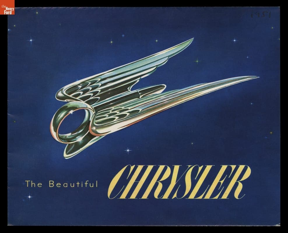 1951 Chrysler Sales Brochure, "The Beautiful Chrysler"